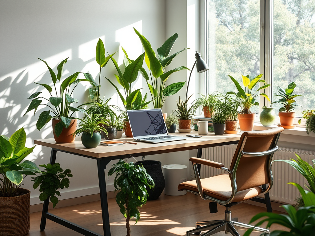 Beginner’s Blueprint for Biophilic Office Plant Design